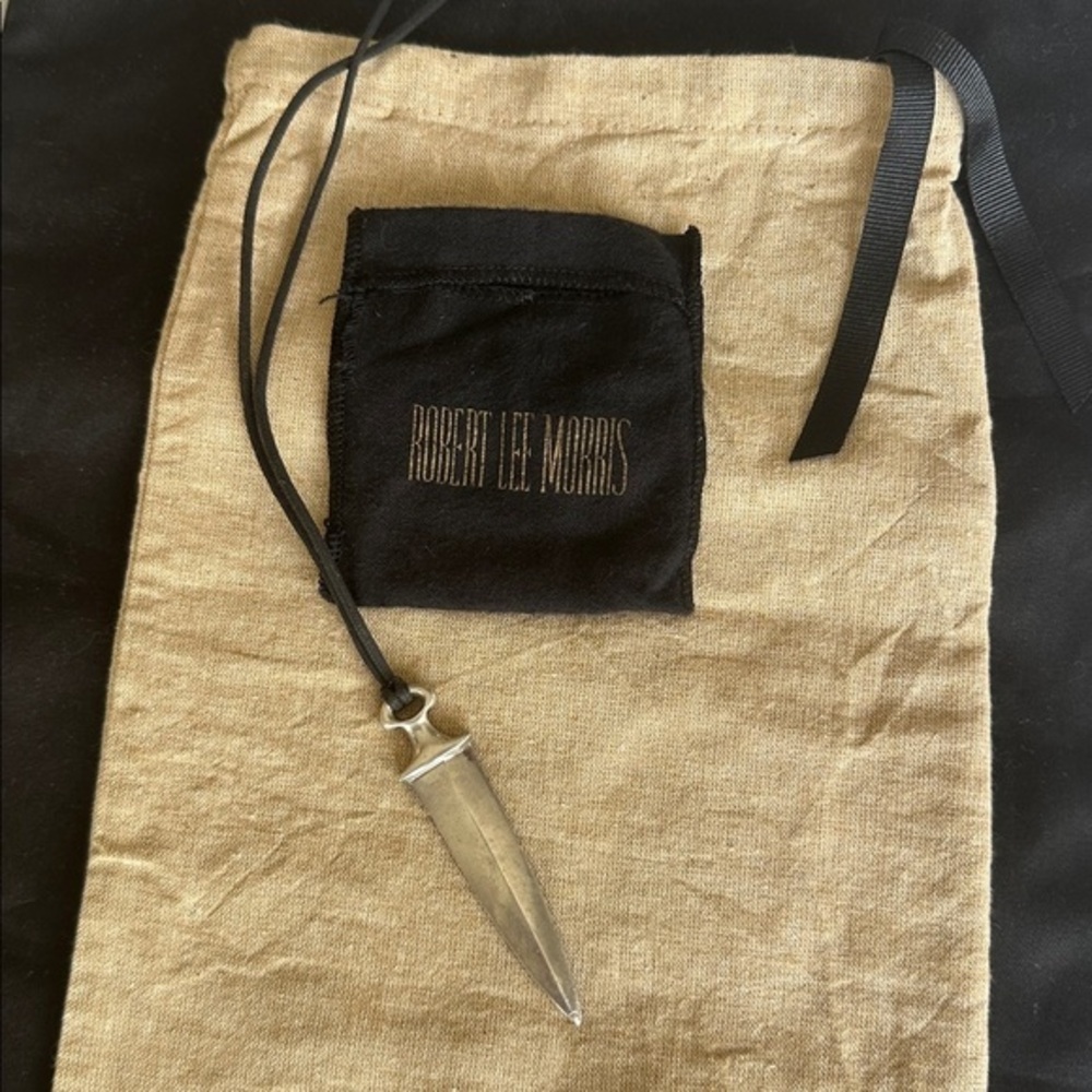 Vintage Robert Lee Morris RLM Sterling Silver Dagger 1989